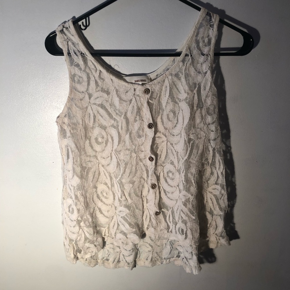 Lace Tank Top